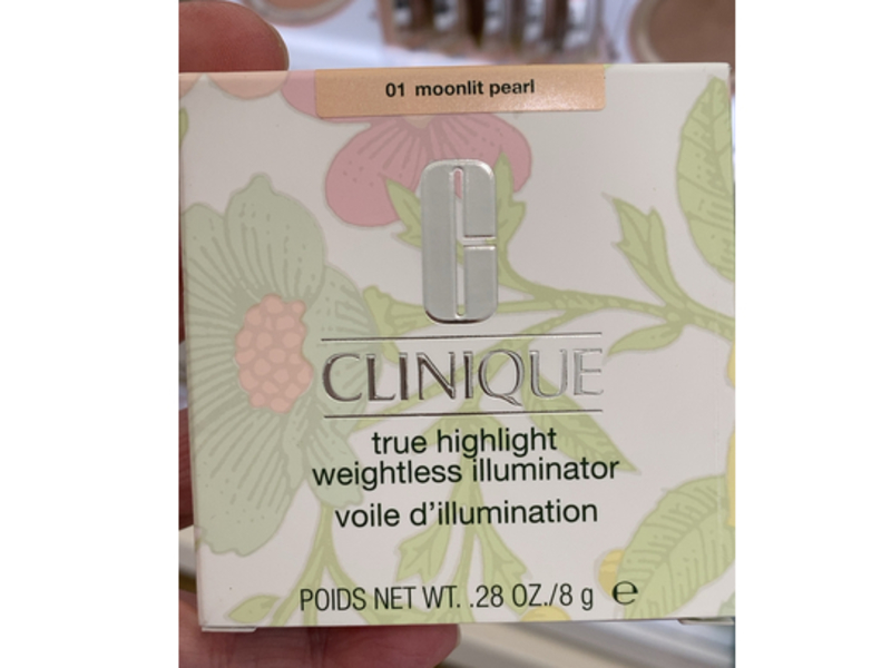 Clinique True Highlight Weightless Illuminator Highlighter, 01 Moonlit Pearl, 0.28 oz/8 g