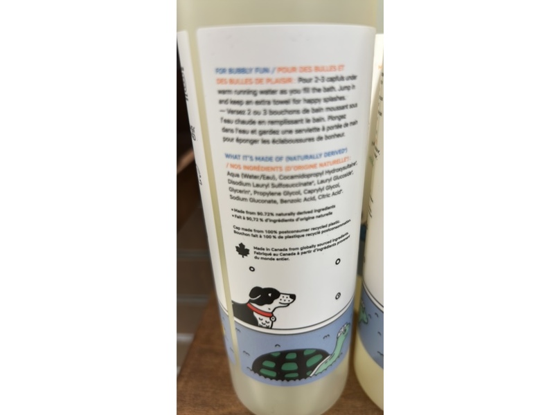 The Unscented Company Kids Big Bubble Bath, 16.9 fl oz/500 mL