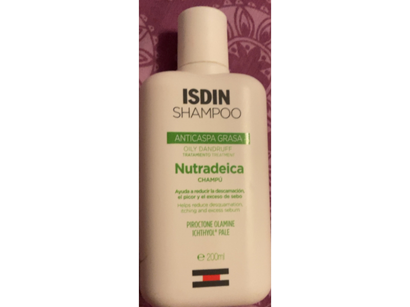 Isdin Anticaspa Grasa Oily Dandruff Shampoo, 200 mL