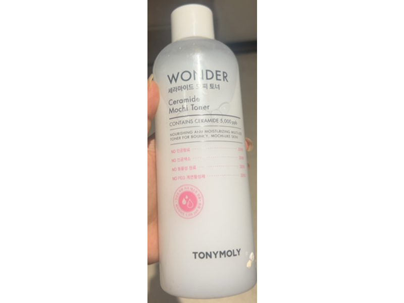 Tony Moly Wonder Toner, Ceramide Mochi, 500 mL