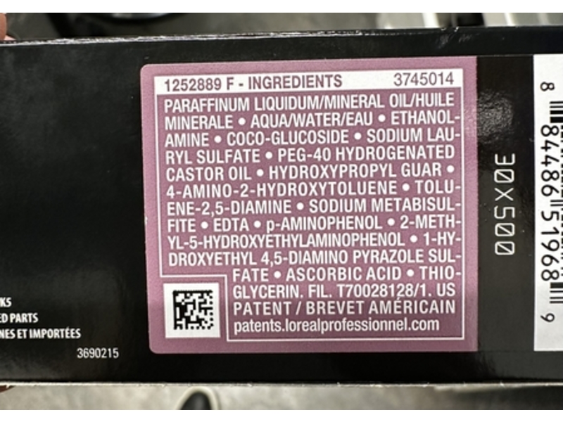 L'Oreal Professionnel Inoa Permanent Hair Color, 4.26 Iridescent Red Brown