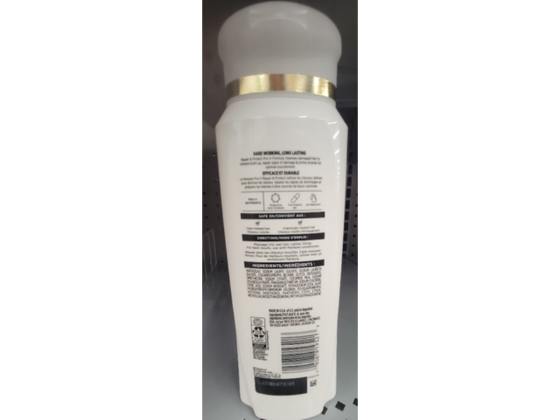 Pantene Repair & Protect Shampoo, 10.4 fl oz/310 mL