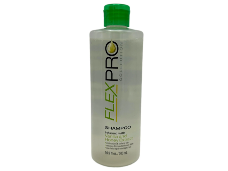Flex Pro Collection Shampoo, Vanilla And Honey Extract, 16.9 fl oz/500 mL