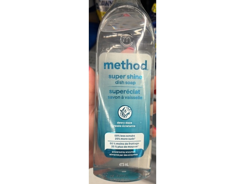 Method Super Shine Dish Soap, Dewy Daze, 16 fl oz/473 mL