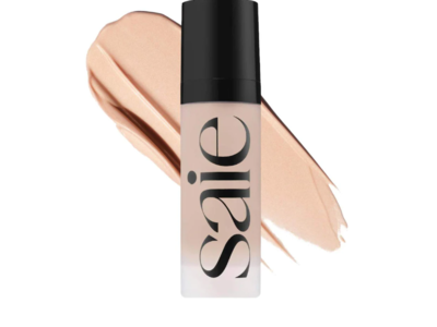 Saie Mini Glowy Super Gel Lightweight Dewy Multipurpose Illuminator, Warmglow, 0.5 oz /15 mL