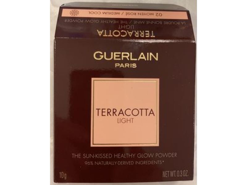 Guerlain Paris Terracotta Light The Sun-Kissed Healthy Glow Powder, 02 Medium cool, 0.3 oz/10 g