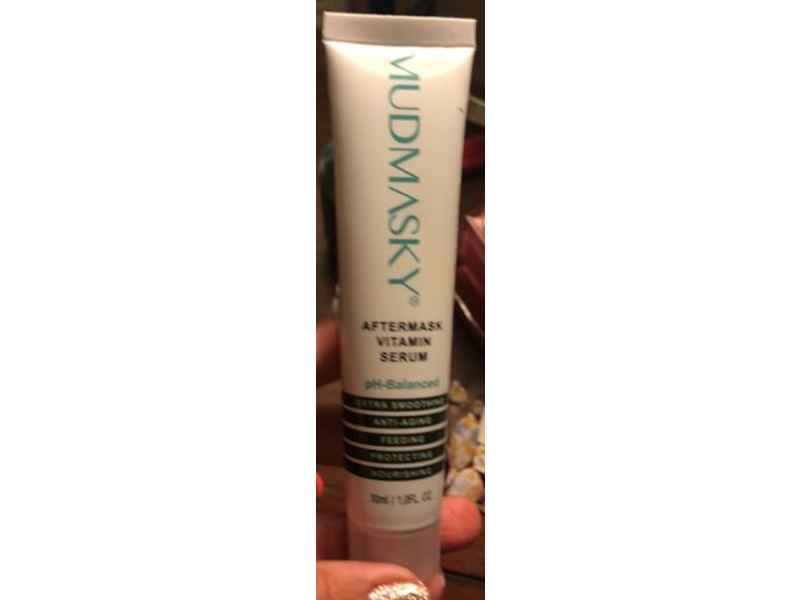 Mudmasky Aftermask Vitamin Serum, 1.0 fl oz/30 mL