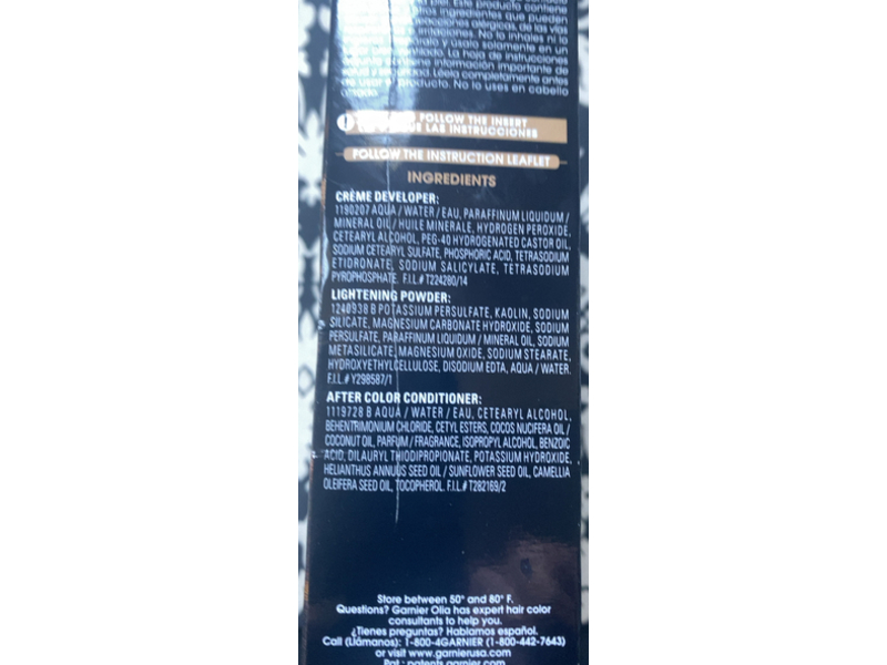 Garnier Olia Oil Powered + Clay Highlights, H03 For Brunettes, One Application, Pack Of 2