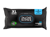 Dude Wipes Flushable Wipes, XL, Fragrance Free, 48 Count - thumbnail 1