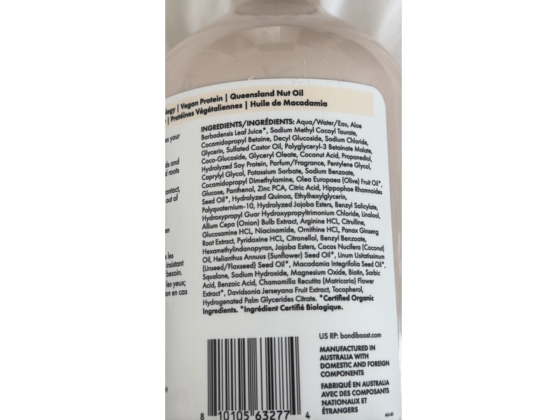 Bondi Boost Rapid Repair Bond Builder+ Shampoo, 16.90 fl oz/500 mL