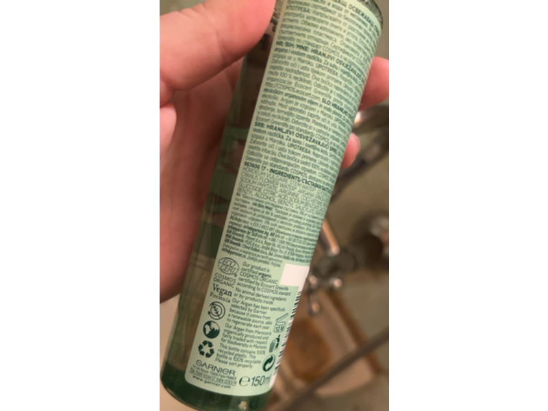 Garnier Bio Rich Argan Nourishing Mist, 150 mL