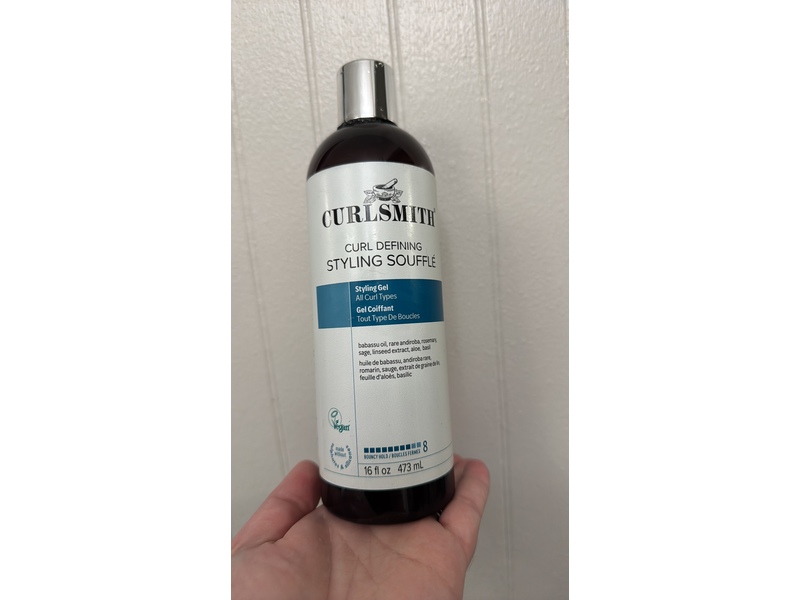 Curlsmith Moisture Recipe Curl Defining Styling Souffle, 16 fl oz / 473 ml