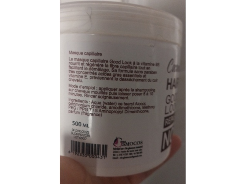 Good Look Hair Mask, Coconut Milk, 500 mL