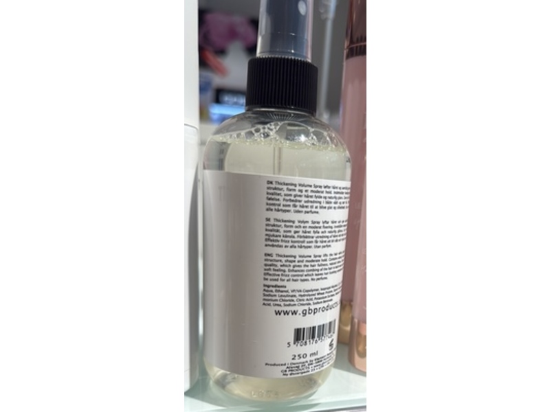 Gun-Britt Thickening Volume Spray, 250 mL
