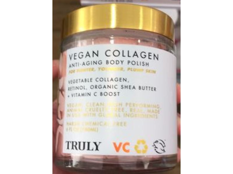 Truly Vegan Collagen Anti-Aging Body Polish, 6 fl oz