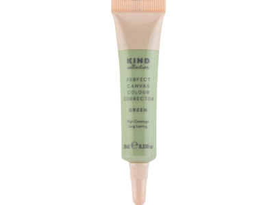 Kind Collective Perfect Canvas Colour Corrector, Green, 0.33 fl oz/10 mL