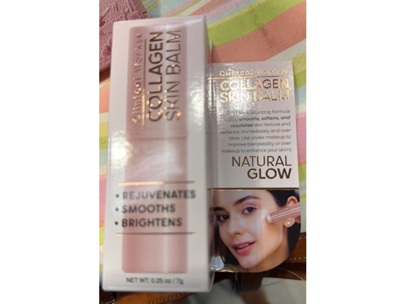 Clinical Works Collagen Skin Balm, Natural Glow, 0.25 oz/7 g