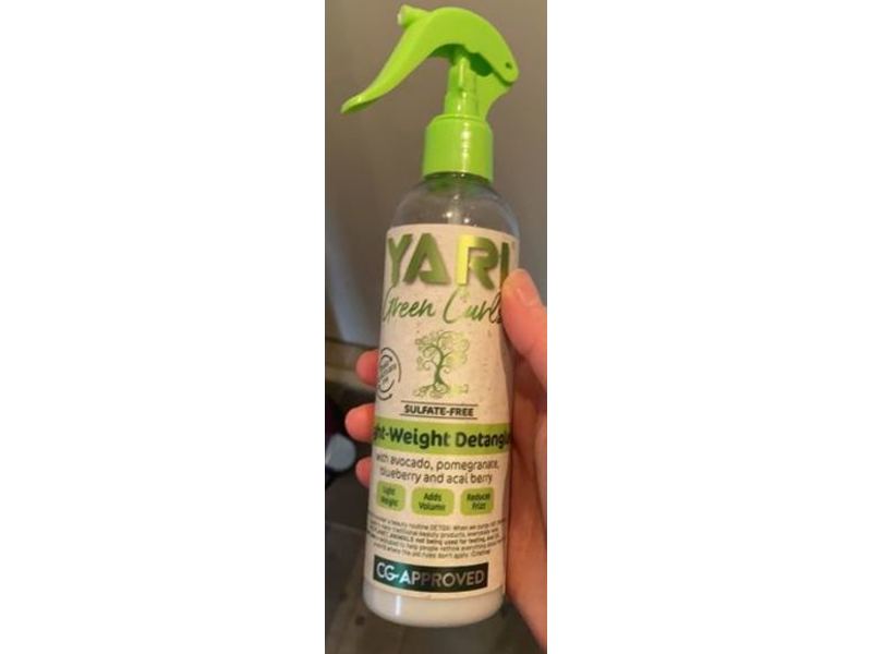 Yari Green Curls Light-Weight Detangler, 240 mL