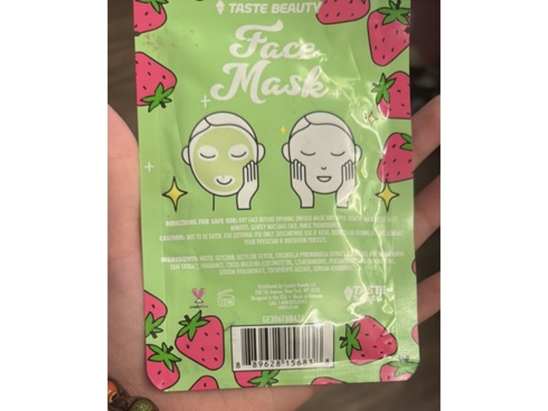 Taste Beauty Face Mask Uplifting, 0.67 fl oz/20 mL