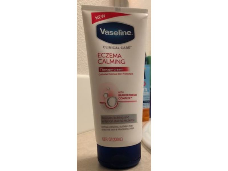 Vaseline Eczema Calming Therapy Cream, Barrier Repair Complex, 6.8 fl oz / 200 mL