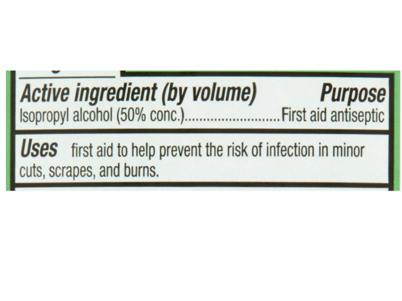 Equate 50% Isopropyl Alcohol Antiseptic, Wintergreen, 16 fl oz/473 mL