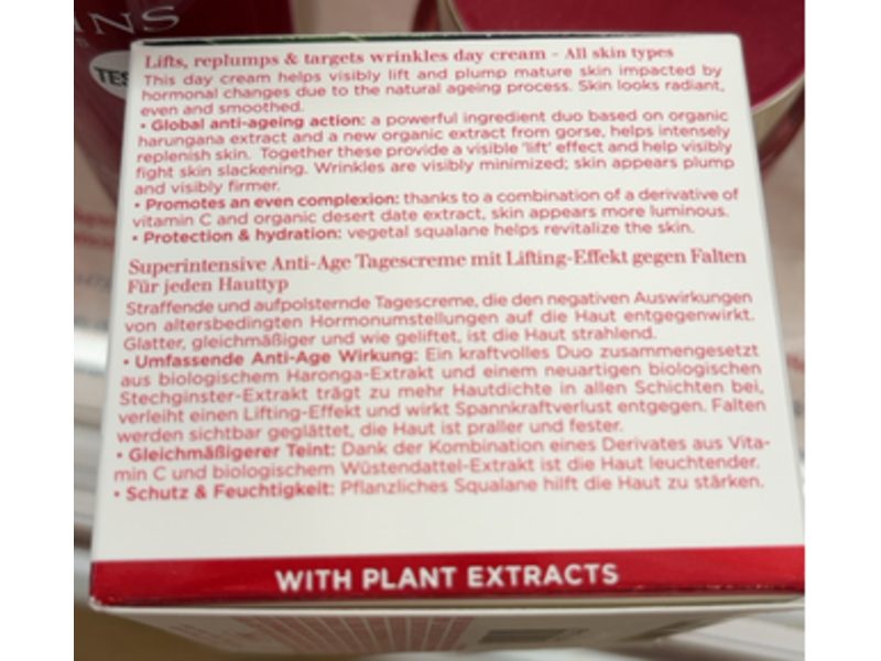 Clarins Super Restorative Day Cream, 1.7 oz