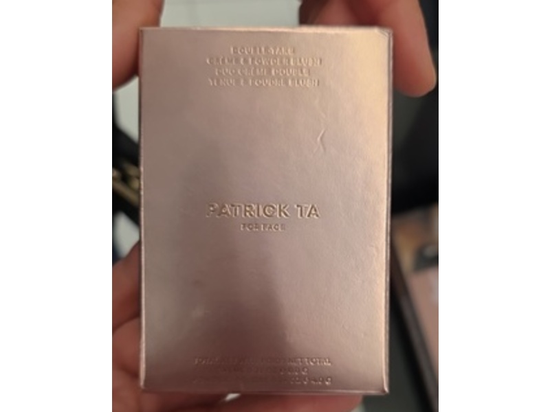 Patrick Ta Cream + Powder Blush Duo, She's Giving, 0.21 oz/6 g