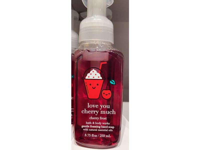 Bath & Body Works Gentle foaming Hand Soap, Love You Cherry Much, 8.75 fl oz/259 mL