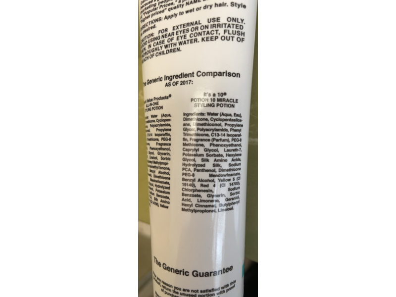Generic All-in-One Styling Potion, 5 fl oz/148 mL