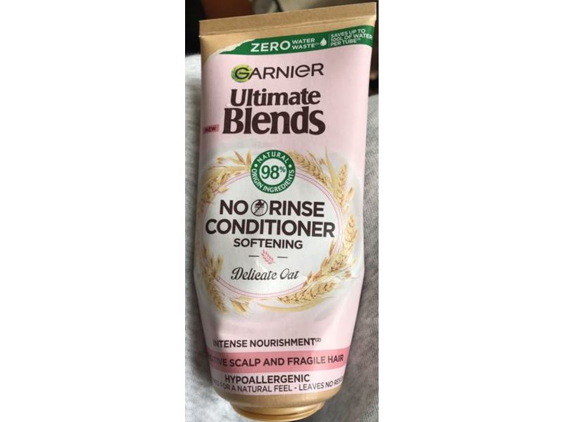 Garnier Ultimate Blends No Rinse Conditioner, Delicate Oat, 200 mL