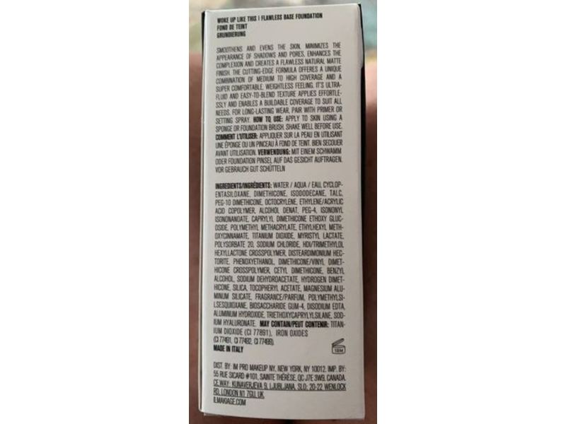 IL Makiage Woke Up Like This Flawless Base Foundation, 075, 1 fl oz/30 mL