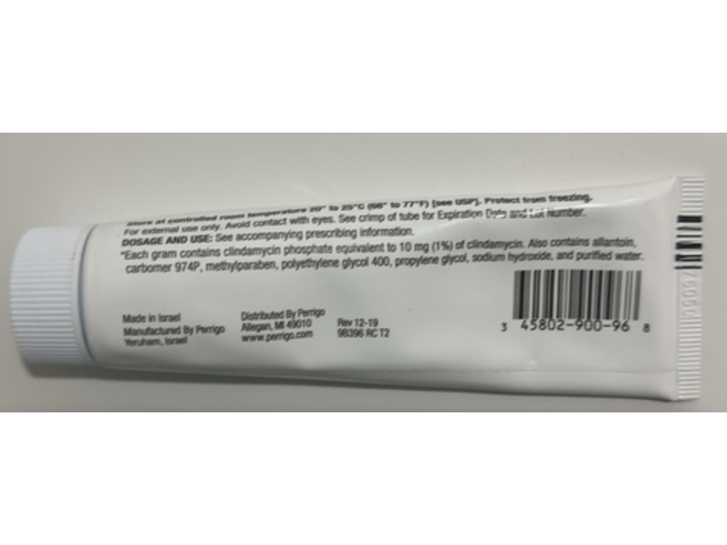 Clindamycin Phosphate Gel, 1%, 60 g, Padagis (Rx)