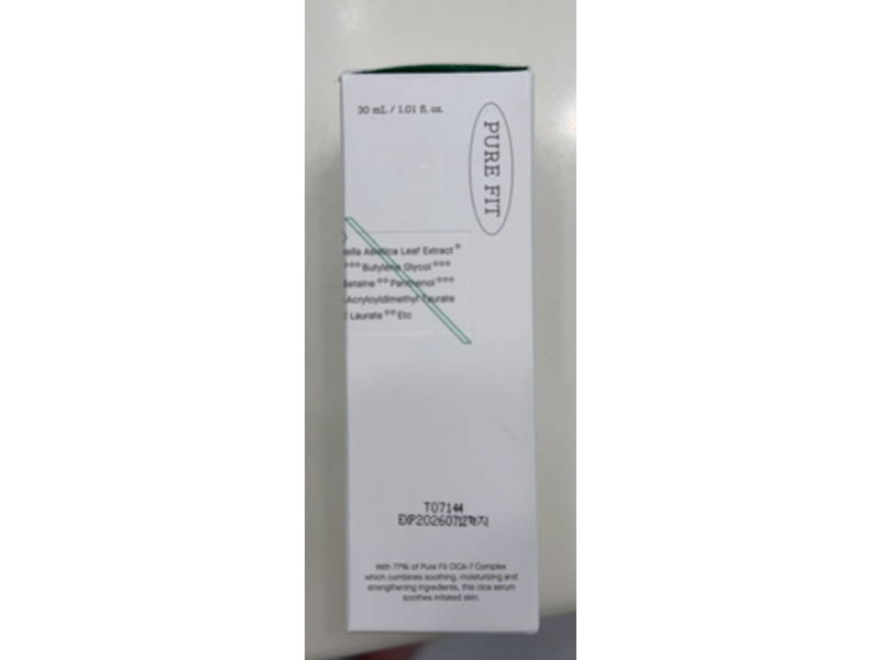 Cosrx Pure Fit Cica Serum, 1.01 fl oz/30 mL
