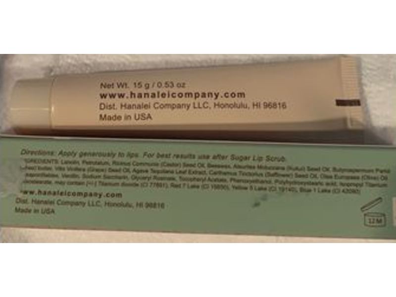 Hanalei Lip Treatment, Mauve Pink, 0.53 oz/15 g