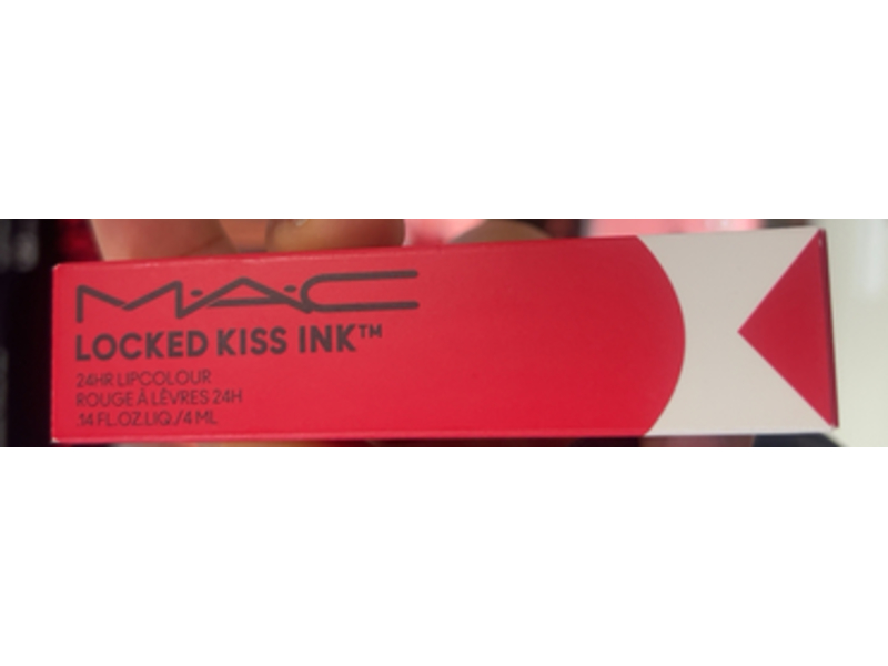 Mac Locked Kiss Ink Lipstick, 88 Ruby True, 0.14 oz/4 mL