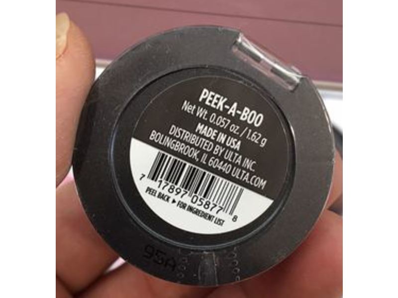 Ulta Shimmer Eyeshadow, Peek-A-Boo, 0.057 oz/1.62 g