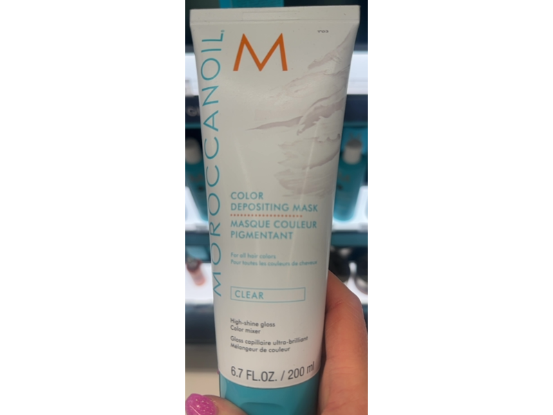 Moroccanoil Color Depositing Mask, Clear, 6.7 fl oz/200 mL