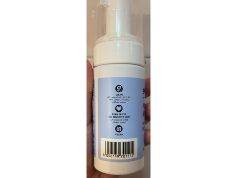 Goovi Feeling Myself Mousse Detergent, Deterge + Purifica, 100 mL