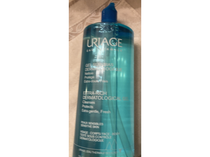 Uriage Extra-Rich Dermatological Gel, 33.8 fl oz/1 L