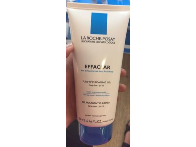 La Roche-Posay Effaclar Purifying Foaming Gel, 6.76 fl oz/200 mL