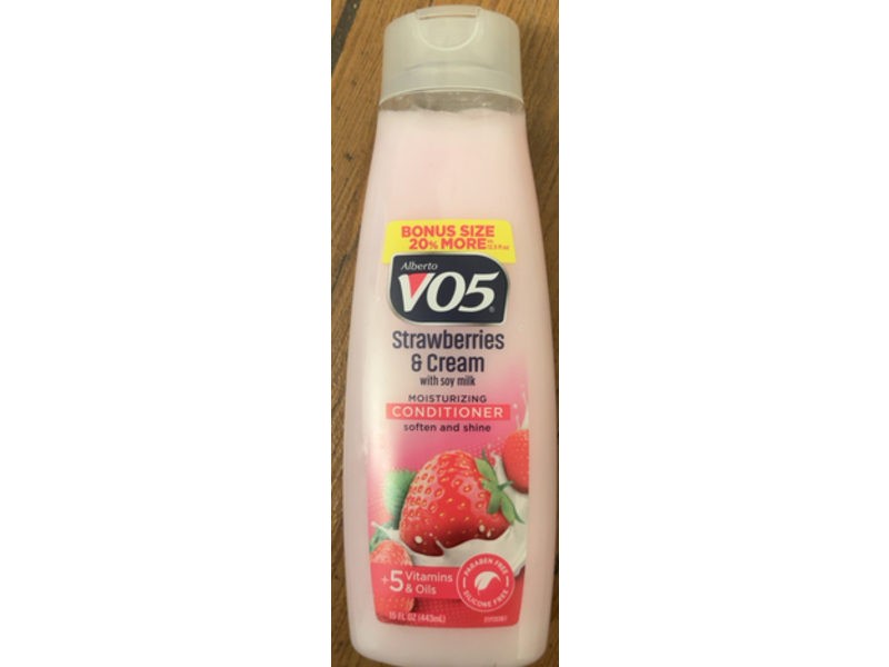 V05 Moisturizing Conditioner, Strawberries & Cream, 15 fl oz/443 mL