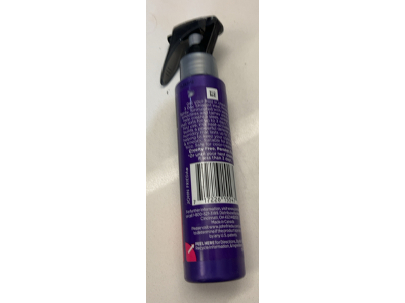 John Frieda Frizz Ease 3 Day Straight Heat Protection Spray, Keratin Drops, 3.5 fl oz/103 mL