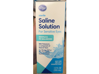 Kroger Saline Solution, 12 fl oz/355 mL - Image 3