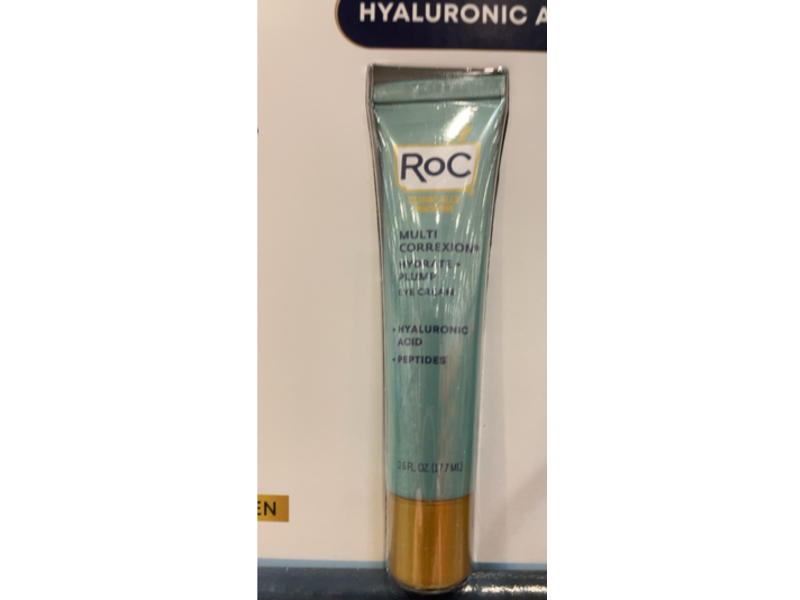RoC Multi Correxion Hydrate & Plump Eye Cream, 0.6 oz/17.7 mL, Pack Of 3