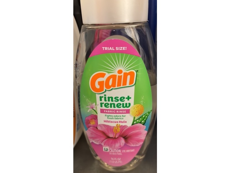 Gain Rinse + Renew Fabric Rinse, Hibiscus Hula, 16 fl oz