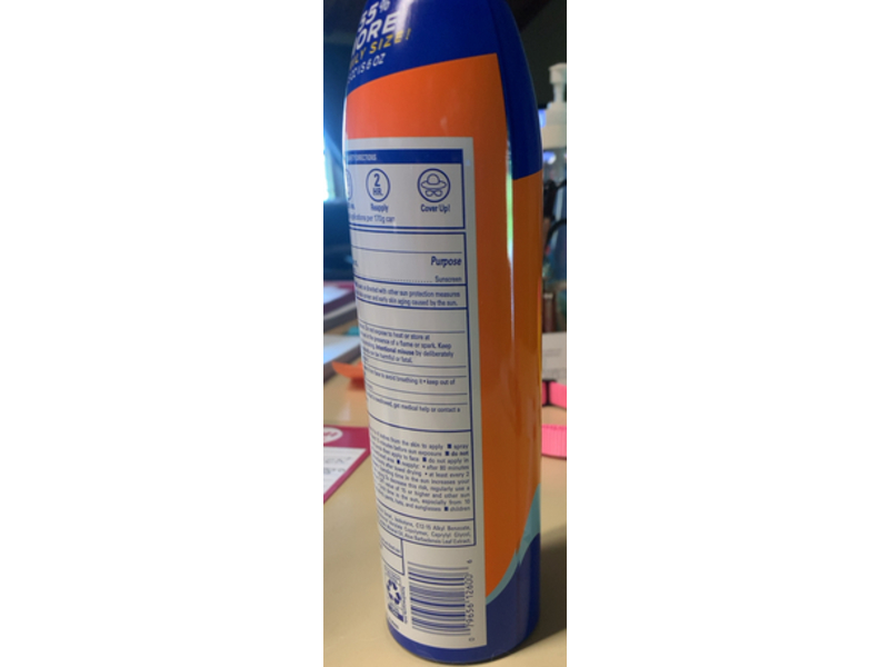 Banana Boat Sport Coolzone Clear Sunscreen Spray, SPF 50+, 9.5 oz/269 g