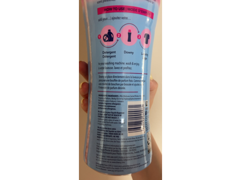 Downy In Wash Scent Booster, April Fresh, 18.2 oz/515 g