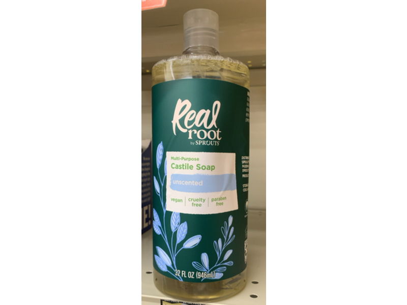 Real Root By Sprouts Multi-Purpose Castile Soap, 32 fl oz/946 mL
