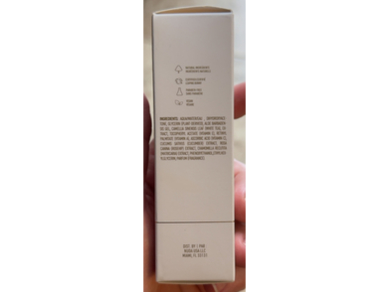 Nuda Face Tan Water, Light To Medium, 2.5 fl oz/75 mL