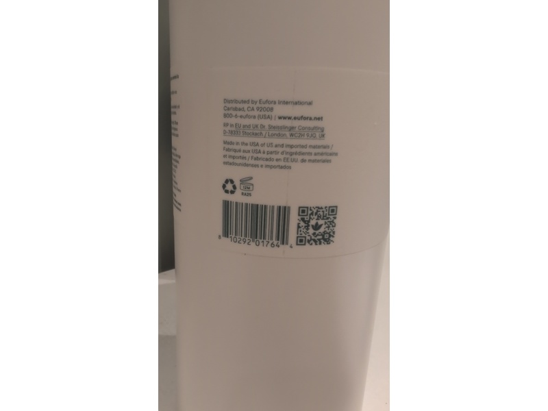 Eufora Smoothing Frizz Control Shampoo, 36 fl oz/1064 mL